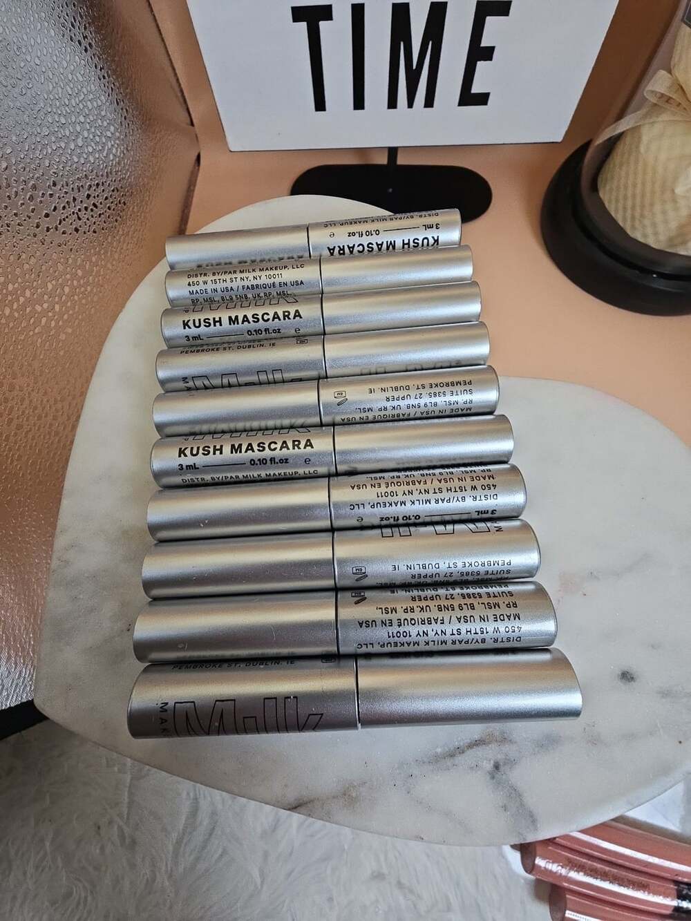 10x Milk Makeup Kush Mascara Lot Of 10 Travel Size 3ml 0.10 Fl Oz New
